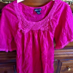 Wet Seal Magenta Blouse